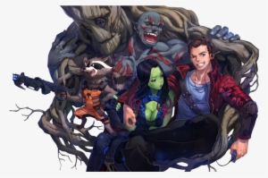 Render Guardianes De La Galaxia - Fantasy Guardians Of The Galaxy #4142614