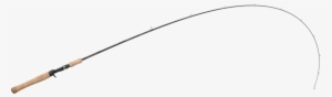 Pin Fishing Pole With Fish Clipart - Fishing Rod Transparent #4142726