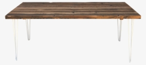 Old Growth Reclaimed Wood Table With Hairpin Legs - Table #4142858