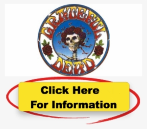 Licenses Products Grateful Dead Skull And Roses Sticker - Bertha Grateful Dead Logo #4142984