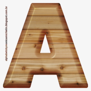 #wood Glass Alphabet Png - Letras De Madeira Png #4143545