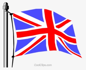 United Kingdom Flag Royalty Free Vector Clip Art Illustration - L Anglais #4145087