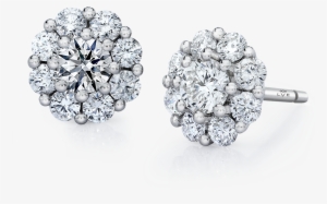 Cluster Stud Diamond Earrings #4145415