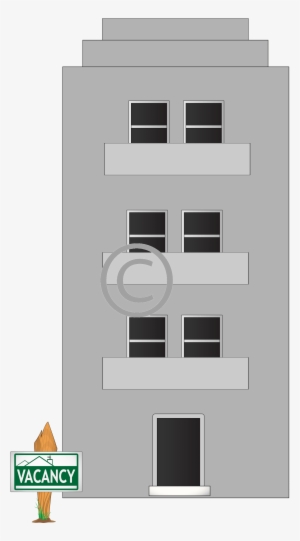 Apartments With Vacancy Sign - Basketweave #4145520