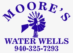 Moore's Water Well Service Logo - Conquering Rural America: Victims #4145808
