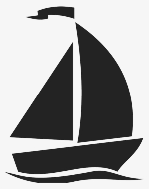 'i'm On A Boat ' (silhouette) Stamp - Silhouette Of A Boat #4146437