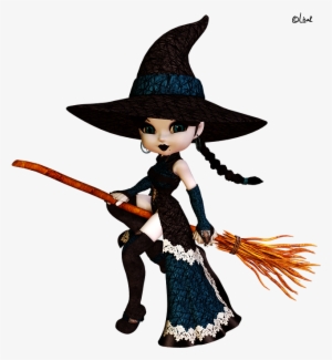 Brujas Bonitas Kitchen Witch, Halloween Crafts, Happy - Tubes Cookies #4146597