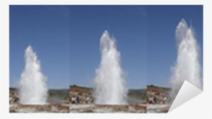 Vinilo Pixerstick Islandia - Geyser #4147043