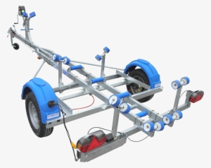 Nuestro Barco Remolque Cbs T8rf Solo Eje Con Frenos - Remorque Bateau #4147518