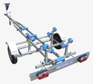 Nuestro Barco Volquete Cbs T4m Solo Eje Sin Freno Con - Remorque Bateau Avec Quille #4147742