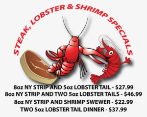 Thursday Surf & Turf Specials - Crawfish Clip Art #4148282