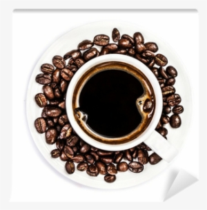 Coffee Cup And Beans Isolated On White Background - Coffee #4148412