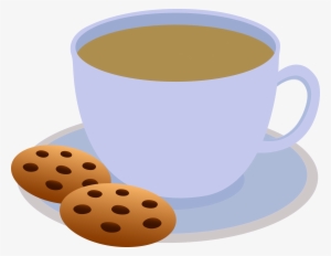Cup - Tea And Biscuits Clipart #4148875
