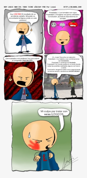 Logic Man En - Cartoon #4149007