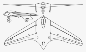 Drawn Jet Airplane Wing - Desain Pesawat Cepat #4149161
