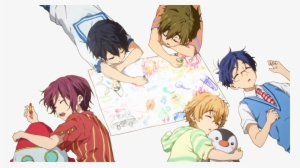 Eternal Summer Babies Render By - Free Iwatobi Swim Club Chibi #4149443