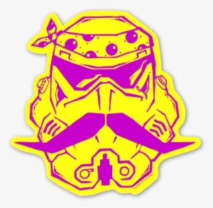Trooper Tear Purple Sticker - Artist #4149531 Trooper Tear Purple Sticker - Artist #4149531