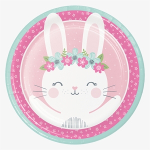 Bunny Dinner Plates - Birthday Bunny Supplies #4150073