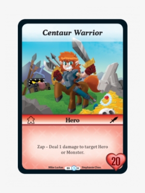 The Centaur Warrior Can Zap To Deal 1 Damage To Any #4150215
