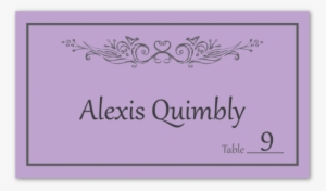 Hand Drawn Scroll Place Cards - Fountain #4150238