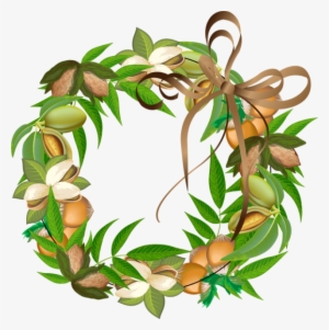 Fall Wreath Made Of Nuts - Autumn #4150527