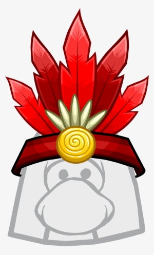 Apple Headband Clothing Icon Id 1441 Updated - Headdress Club Penguin #4150721