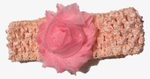 Soft Pink Floral Headband - Garden Roses #4150852