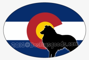 Colorado Collie Sticker #4151145