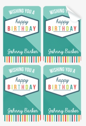 Birthday Boy Stickers - Label - Free Transparent PNG Download - PNGkey