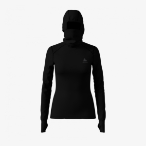 Odlo Womens Long Sleeve Crew With Face Mask - Hoodie #4153171