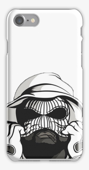 Schoolboy Q Ski Mask Iphone 7 Snap Case - Schoolboy Q Fan Art #4153434