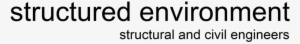 Structured Environment Logo Black #4153868