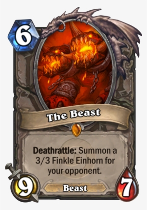 The Beast Card - Medivh Night In Karazhan #4154053