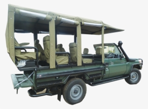 Land Cruiser Open Game Drive Back View - Limited Company #4154949