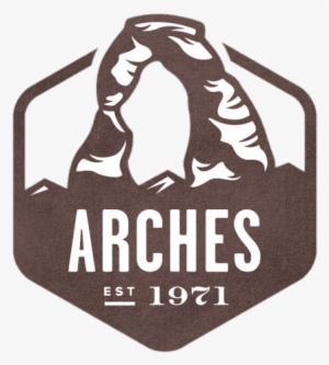 Arches National Park Stamp - Arches National Park Logo #4155189