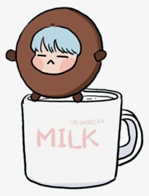 Army, Art, And Chibi Image - Bt21 Shooky And Suga #4155452