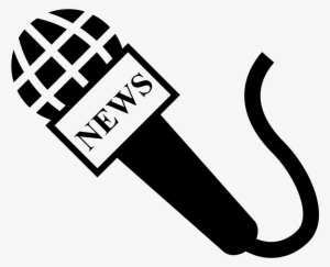 Free Download Interview Icon Png Clipart Microphone - News Icon #4155543