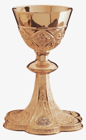 Metal Ware & Accessories - Brass Goldplated Chalice (5060) S/p Medallions, #4155597