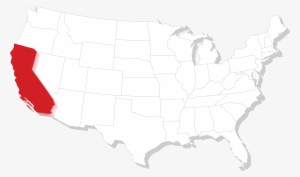 California Gun Laws - Map Of The United States Black Background #4156078