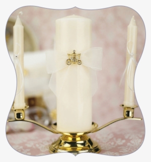 Three Candles Pictured And Is Adorned With The Gold - Wedding #4156364 Three Candles Pictured And Is Adorned With The Gold - Wedding #4156364