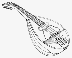 This Free Icons Png Design Of Bowlback Mandolin #4156534
