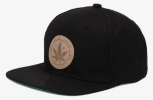 A Black Snapback Cap With Marijuana Leaves On It - 3m Reflective Low Pro Cap #4156875