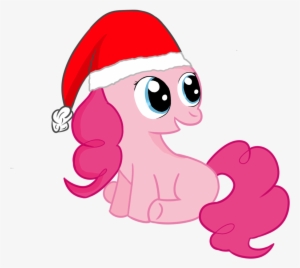 Dragonfoorm, Christmas, Hat, Pinkie Pie, Safe, Simple - Illustration #4156879