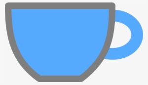 How To Set Use Miel Blue Cup Svg Vector #4156987