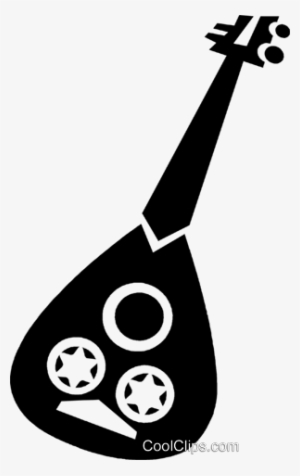 Mandolin Royalty Free Vector Clip Art Illustration #4157478