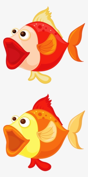 17 - Fish Open Mouth Cartoon #4157645