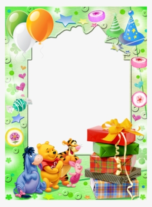 Regalo De Cumpleaños De Winnie - اطارات لصور عيد ميلاد #4158095