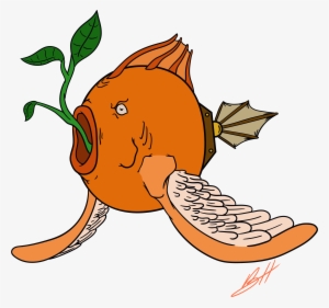 Fish With Leaves, Digital, #4158240