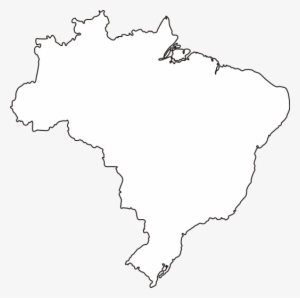 Imagem 008 - Contorno Do Mapa Do Brasil Para Colorir #4158631