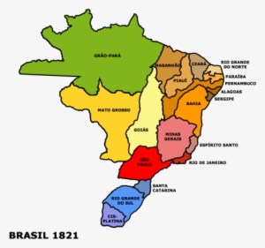 Mapa Do Brasil Em - Part Of Brazil Speaks Spanish #4158753